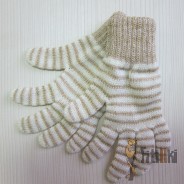 ПОСЛЕДНИЙ РАЗМЕР! Перчатки для девочки Wojcik, Польша